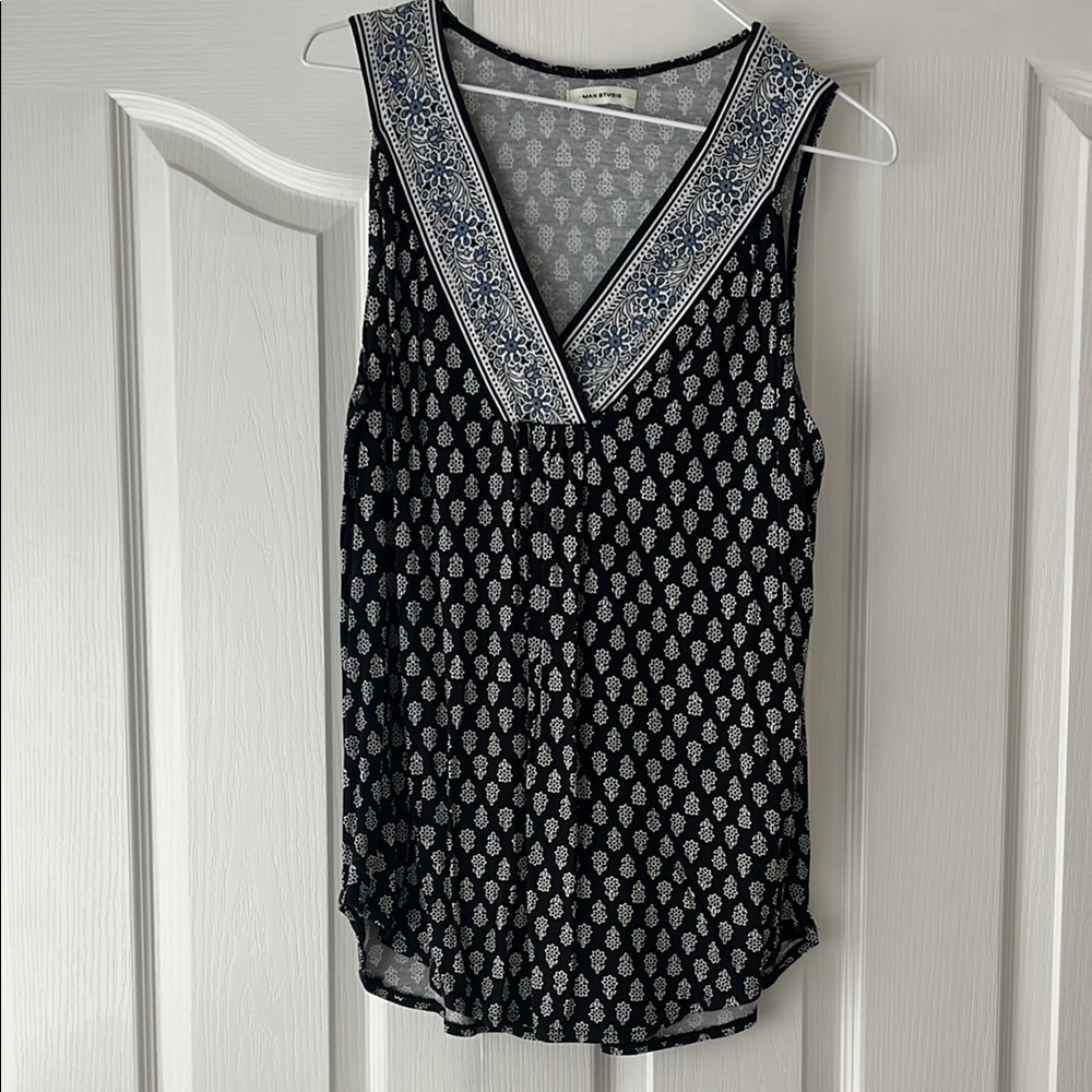 Max studio rayon top.